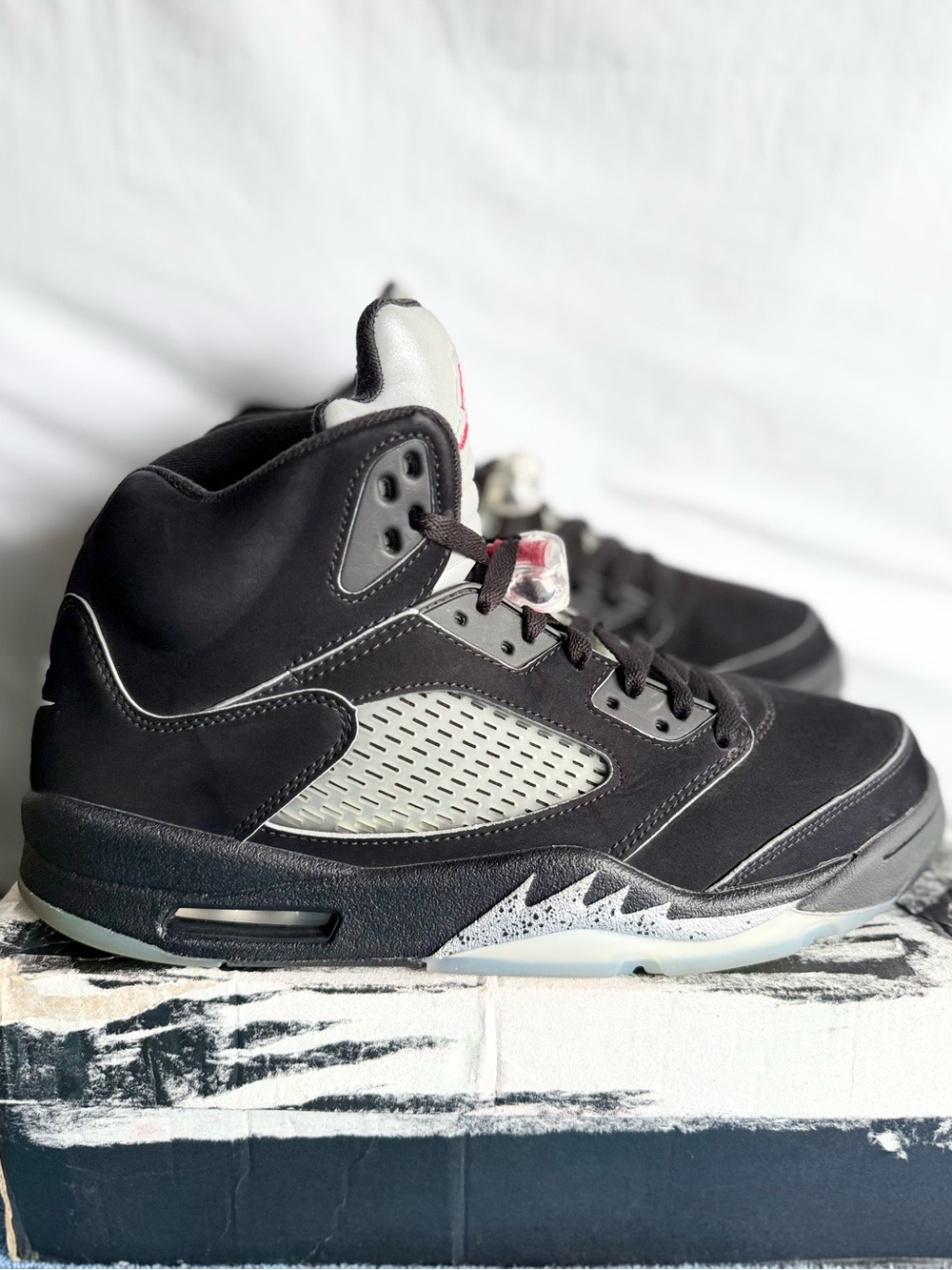 AUTHENTIC Jordan 5 Retro OG Black Metallic Reimagined size 13 HF3975–001 2025